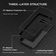 thumbnail image 2 of Casetego for Motorola G Power 5G 2025 Case,Shockproof Dust/Drop Proof 3-Layer Protection [Without Screen Protector] Rugged Heavy Duty Cover Case for Motorola G Power 2025,Black, 2 of 7