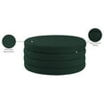 thumbnail image 2 of Meridian Furniture Aphia Green Boucle Fabric Ottoman/Coffee Table, 2 of 4