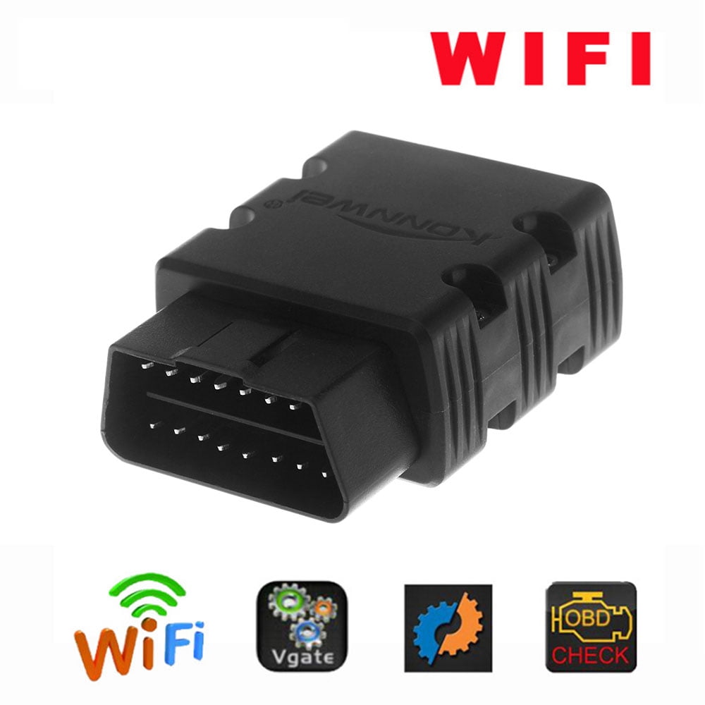 KW902 Wifi/Bluetooth ODB2 Diagnostic Code Scanner Reader for iPhone IOS Android 