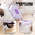 thumbnail image 6 of Pet Spray Massage Comb, One Touching Spray, Defluffing Bath Grooming Tool, Cleansing Massage, Gentle on Skin, for Pet Coat Care, 6 of 9