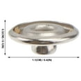 thumbnail image 4 of 100 Pcs Boutons à Griffes Creux Cinq Griffes Boutons-Pression (11mm), 4 of 6