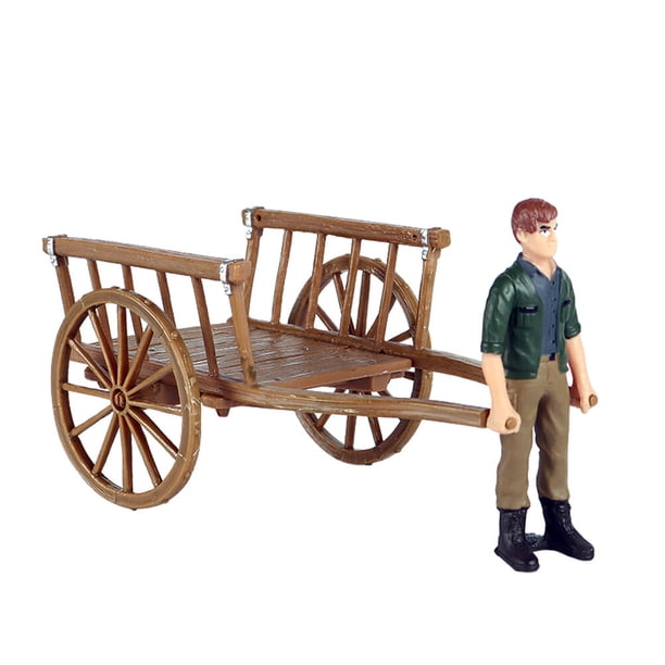 1 juego de simulación de granja, juego de mesa, decoración, accesorio, modelo de granja para niños, juguete