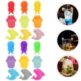 thumbnail image 4 of Miangastore Silicone Glass Identifier Markers Shark 18Pcs 1.2x1x0.6In, 4 of 8