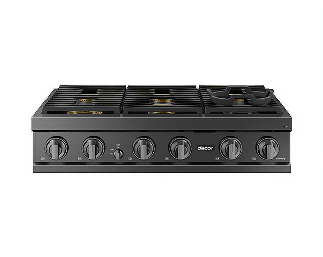Dacor 36" Rangetop, Graphite Stainless, Natural Gas/liquid Propane