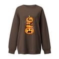 thumbnail image 4 of ICHUANYI liquidación moda mujer Otoño Invierno Halloween gafas chica estampado Casual deportes cuello redondo chándales manga larga ICHUANYI WER202308174171, 4 of 4