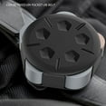 thumbnail image 6 of TONKBEEY Compact Coin Holder Case for Car Change Organizer 5 Compartments Large Capacity, 6 of 7