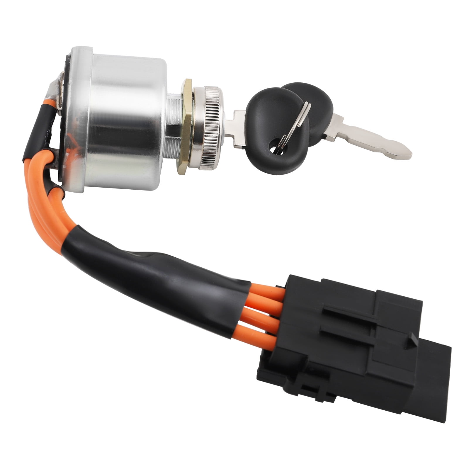 maXpeedingrods 86569718 Ignition Switch Key Assembly w/ 2 Keys Fits for New Holland Tractor 1530 1630 1725 1925 TC25 TC29 TC33 1530 1630 TC25 TC25D TC29 TC29D TC33 TC33D