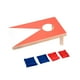 thumbnail image 1 of Juego de lanzamiento de sacos de arena, sacos de madera con sacos de arena, juguete para padres e hijos, tablero de cornhole rojo, 1 of 9