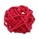 thumbnail image 2 of Bolas decorativas de ratán JAAS 20 piezas para bodas Navidad cumpleaños rojo, 2 of 4