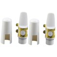 thumbnail image 4 of Set of 2 Saxophone Accessories Alto Head Toadstools Mouthpiece Tenor White, 4 of 8