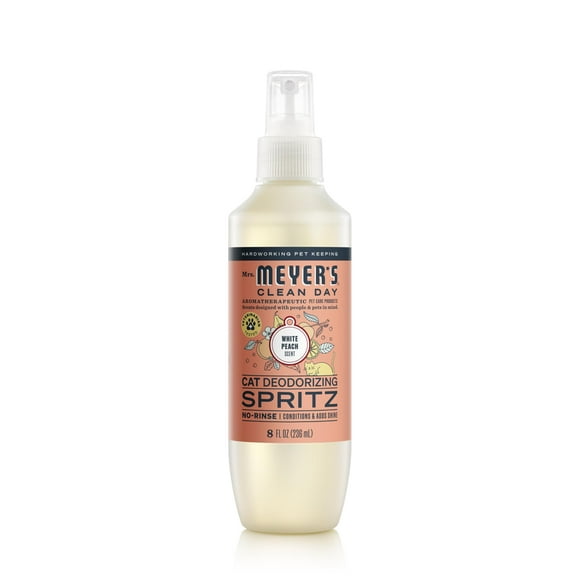 Spray desodorizante para gatos MRS. MEYER'S CLEAN DAY White Peach 240 ml