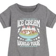thumbnail image 3 of Instant Message - I Scream, You Scream - Ice Cream World Tour - Toddler & Youth Girls Fleece Dress, 3 of 6