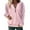 Pink, variant on Women's Autumn And Winter Casual Comfortable Versatile Solid Color Half Zipper Long Sleeve Sweatshirt Butter Hoodies Women Sweat Top Women Cute Woman Sweatshirt Half Zipper Pullover Women Hoodie Tops