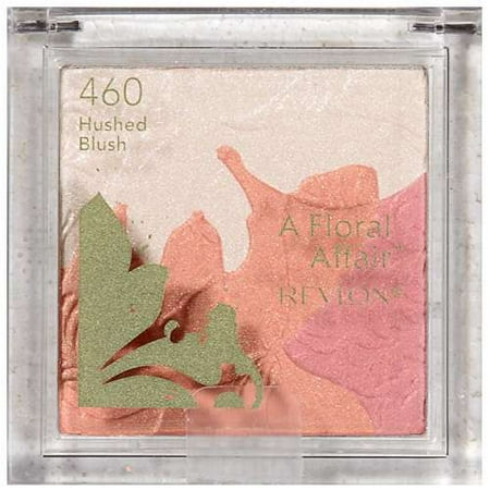 Revlon A Floral Affair Sheer Powder Blush, Hushed Blush, 0.28 Ounce