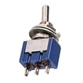 thumbnail image 4 of Palo 2 Vías SPDT Toggle Swtich Accesorios Montaje Fácil Instalación Piezas de Repuesto Hugo Mini interruptor de palanca, 4 of 6