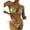ZA Green, variant on Women Swimsuits Bikini Sets Shiny String Padded Triangle 2 Pieces Set Womens Bathing Suits Black S