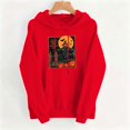 thumbnail image 4 of Molidfa Womens Retro Cat Hoodie Halloween Black Cat Graphic Oversized Sweatshirt, 4 of 5