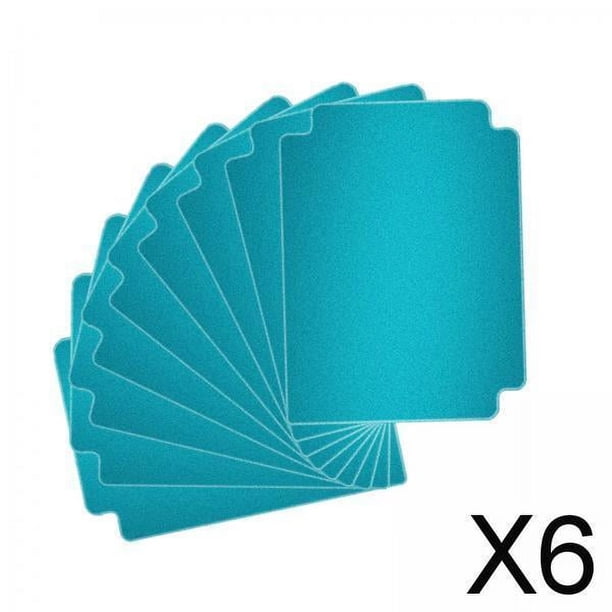 Divisores de tarjetas Baoblaze 10 Piezas tamaño Estándar 3,66 x 2,68 pulgadas PP