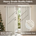 thumbnail image 3 of Cortina Madison Park Anaheim Cabin Plaid, 50 x 240 cm, color natural, 3 of 7