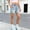 Blue.1, variant on Girls Denim Shorts, Fashion Summer Outdoor Elastic Waist Kids Jean Shorts with Pockets Blue Size 7-8 T