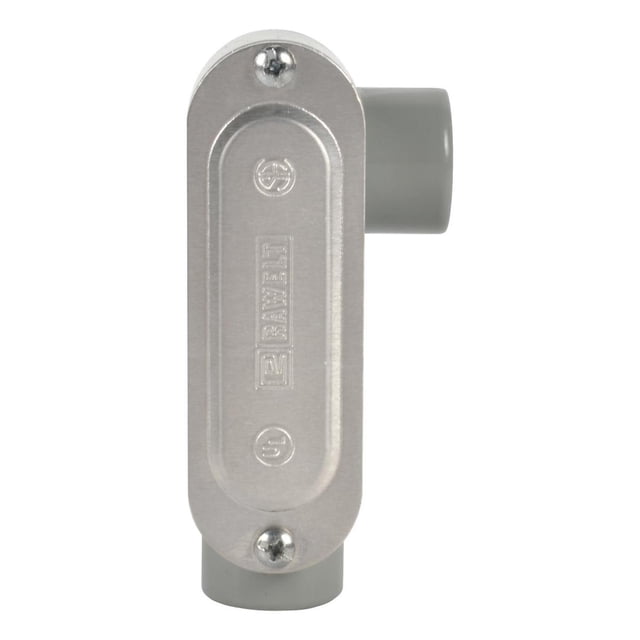 Caja Oval Roscada Rawelt 1/2" Npt Gris