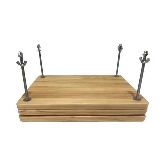 QualitChoice Easy-To Portable Book Binding Tool For Durability And Stability Albums Stable Wooden Book Press Bookbinding Supplies