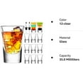 thumbnail image 7 of Shot Glasses Set of 12-1.2 oz/35 ml Clear Shot Glass with Heavy Base, Rock Shot Glasses bulk for Cocktail, Vodka, Espressos, Liqueurs, Tequila and Desserts, 7 of 7
