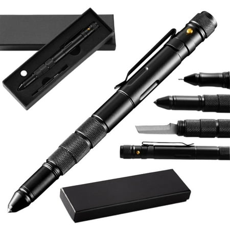 Multitool Pen with Flashlight Anniversary Birthday Gifts for Boyfriend Him Husband Dad with Gift Box