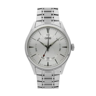 Oris Artelier Pointer Day Date Silver Dial Steel Men's Watch 01 755 7742 4051-07 8 21 88