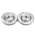 thumbnail image 2 of Power Stop AR82101XPR Front Evolution Drilled & Slotted Rotor Pair For Cadillac XLR 2005-2007, Chevrolet Corvette 2005-2013 [Model Specific], 2 of 4