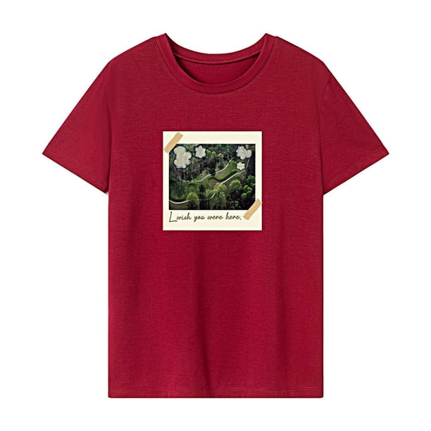 Camiseta para mujer, camisetas suaves de verano para deportes, viajes, trabajo, caminar, regalo para mujer XL