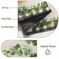 thumbnail image 2 of Spring Eucalyptus Sunflower Area Rug 6x9 Washable Rug Non Slip Farmhouse Birds Rustic Burlap Large Area Rug Soft Stainresistant Indoor Floor Carpet for Living Room Bedroom Home Office Dining Room, 2 of 8