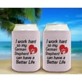 thumbnail image 6 of Dog Lover Gifts For Women I Work Hard So My German Shepherd Can Have A Better Life Heart 6-Pack Can Drink Sleeves, 6 of 8