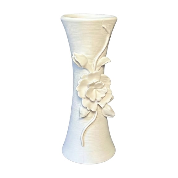 Artistic 3D Printed Flower Vase for Gift Giving, 5.9in Decorative Floral Arrangement Vessel, Modern Sculptural Centerpiece for Weddings and Special Events Decor