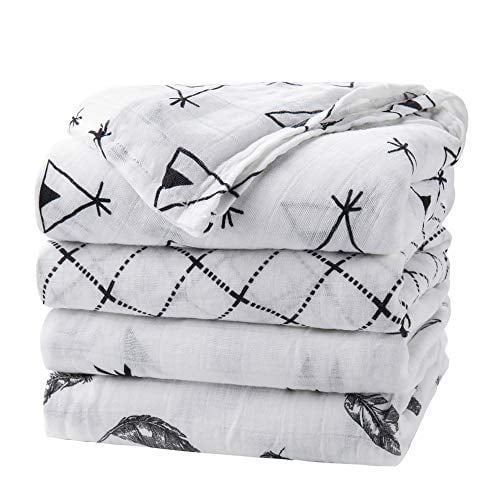 Muslin swaddle blanket size sale