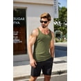 thumbnail image 3 of COOFANDY Tank Top for Men Workout Knit Sleeveless Muscle Shirt Cut Off Shirts Fitness Tee, 3 of 6