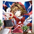 thumbnail image 1 of Tapestry Cards Sakura Anime Manga 113 x 150 cm, poliéster, 1 of 1