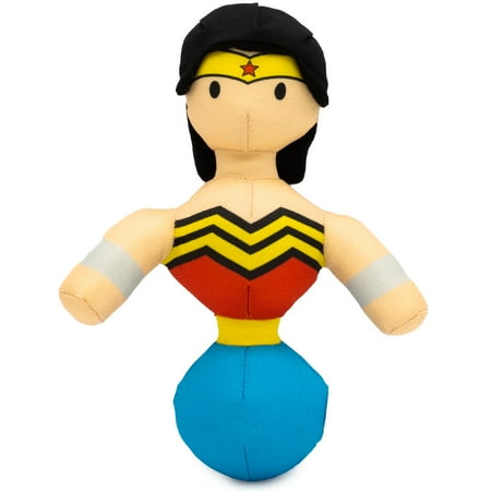 UPC: 0190882830366 | DC Comics Dog Toy  Wonder Woman Pet Toy  Ball Body