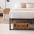 thumbnail image 3 of QinaQin Queen Metal Platform Bed Frame, Heavy Duty 14 Inch Tall with Underbed Storage and Non-Slip Support, 3 of 7