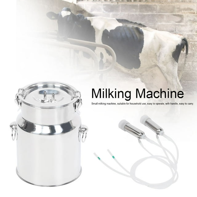 Khall Machine à Traire Électrique, Machine à Traire Kit de Traite pour Vache, Machine à Traire Électrique pour Chèvre