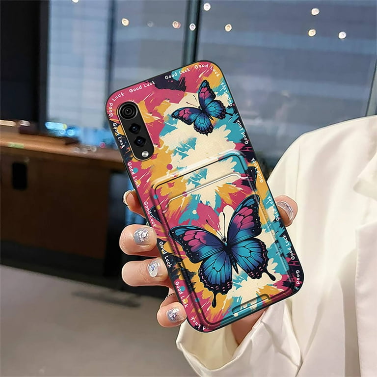 LYM-Phone Case For LG Velvet 4G/5G, Shockproof Fashion Design Card