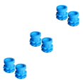 thumbnail image 2 of Maytalsory Shock Absorbing Anti Vibration Pads Lifting Foot Base for Home Kitchen Washroom Accessory Blue Type A 3Set, 2 of 6