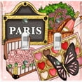 thumbnail image 1 of Metal Light Switch Plate Cover Romantic French Pink Paris Picnic PRS022, 1 of 13