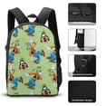 thumbnail image 3 of Goofy Goof Anime Print School Bag 3 Pcs Set, Backpack, Lunch Bag, Pencil Storage Bag, 3 of 8