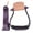 Purple, variant on Showman Color Coated Angled Aluminum Stirrups (Pink)