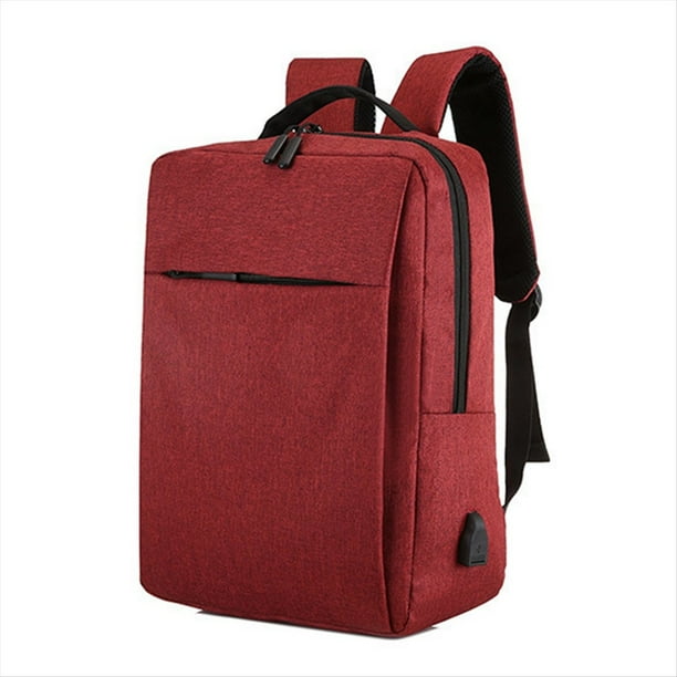 Mochila para Tableta para Tableta de 15,6 Pulgadas para Tableta Bolsa de Almacenamiento Rojo