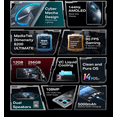 thumbnail image 4 of Infinix GT 20 Pro 5G Dual SIM 256 GB AZUL 12 GB RAM/-X6852 A1 MECHA BLUE, 4 of 7