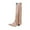 Beige, variant on Bkhluea Women's Fringe Western Boots Wide Knee High Riding Cowgirl Cowboy Boots for Women