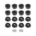thumbnail image 4 of Body Cab Bushing Accesorios para automóviles Fácil de instalar Reemplazo profesional Black Body Cab Mounts Arandelas para 2WD 4WD 1500 2500, 4 of 7