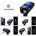 thumbnail image 2 of compatible Bluetooth FM Transmitter Radio Adapter Car Charger Cigarette Lighter Car Kit with 2 USB Car Charger Wireless Car Radio Eme_Perfect Gift, 2 of 4